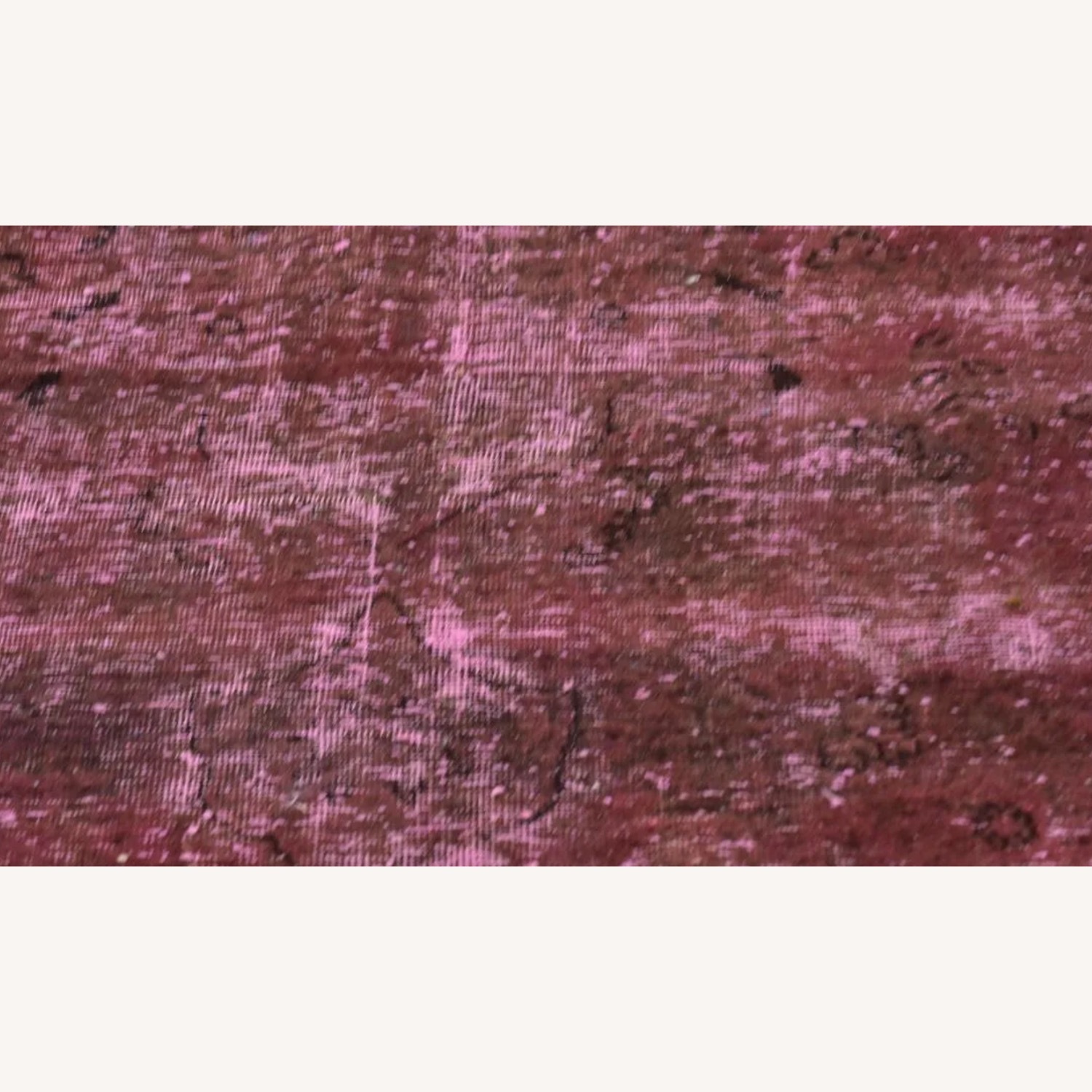 Vintage/Antique Finds Pink Wool Area Rug 8'6 x 11" - image-2