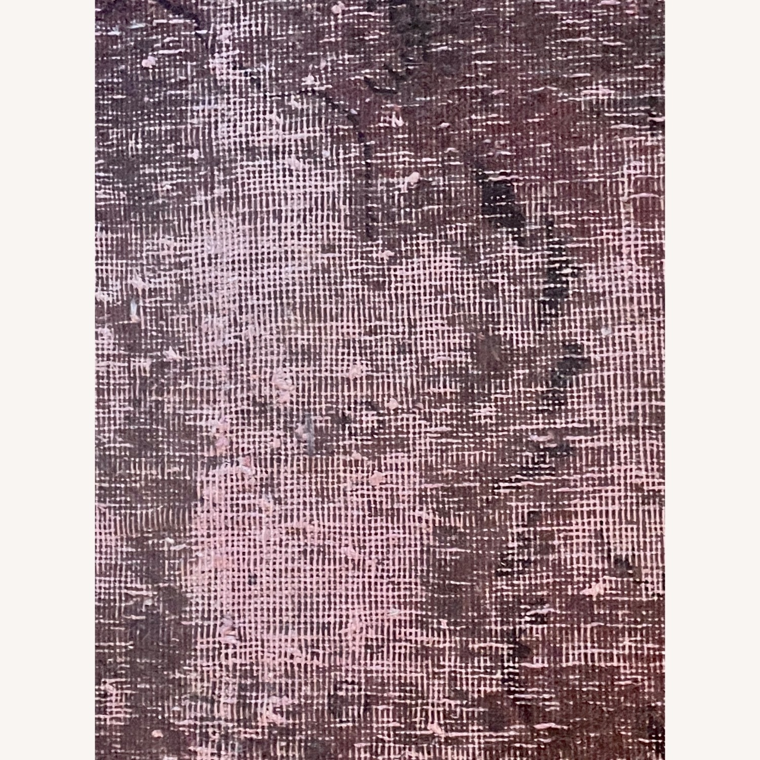 Vintage/Antique Finds Pink Wool Area Rug 8'6 x 11" - image-4