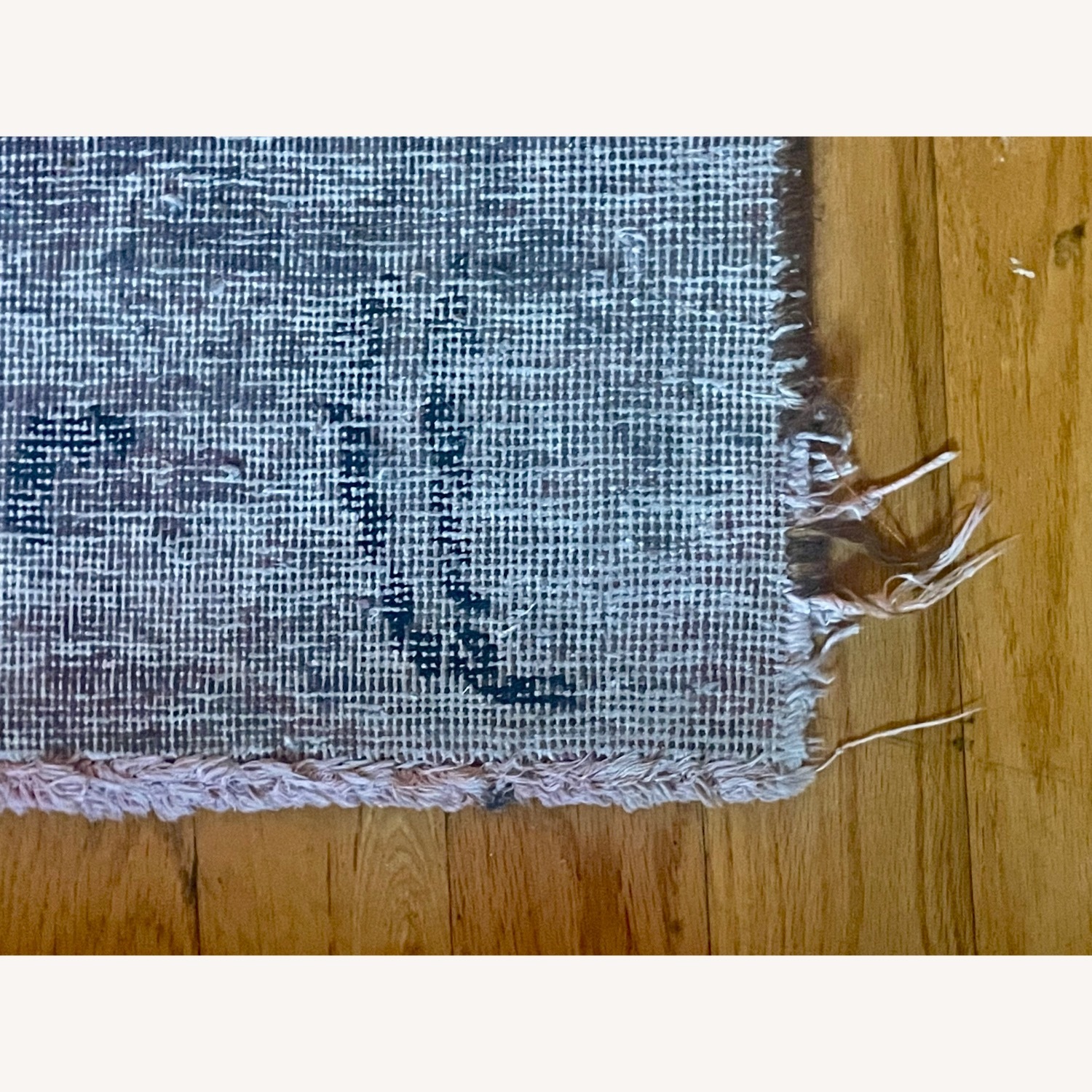 Vintage/Antique Finds Pink Wool Area Rug 8'6 x 11" - image-8
