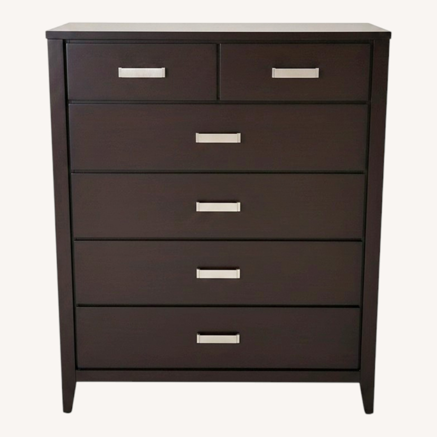 Raymour & Flanigan Dark Brown Wood Dresser - image-0