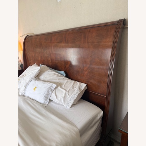 Used Henredon King Size Sleigh Bed for sale on AptDeco
