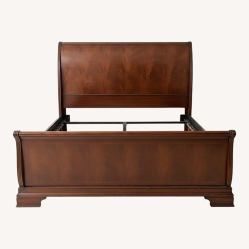 Used Henredon King Size Sleigh Bed for sale on AptDeco