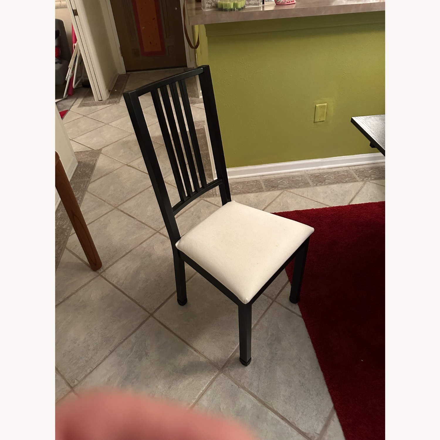 IKEA Börje Black Wood Dining Chairs - image-2