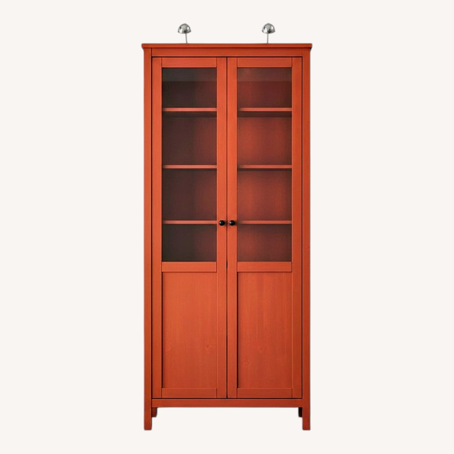 IKEA Orange Wood Wall Unit - image-0