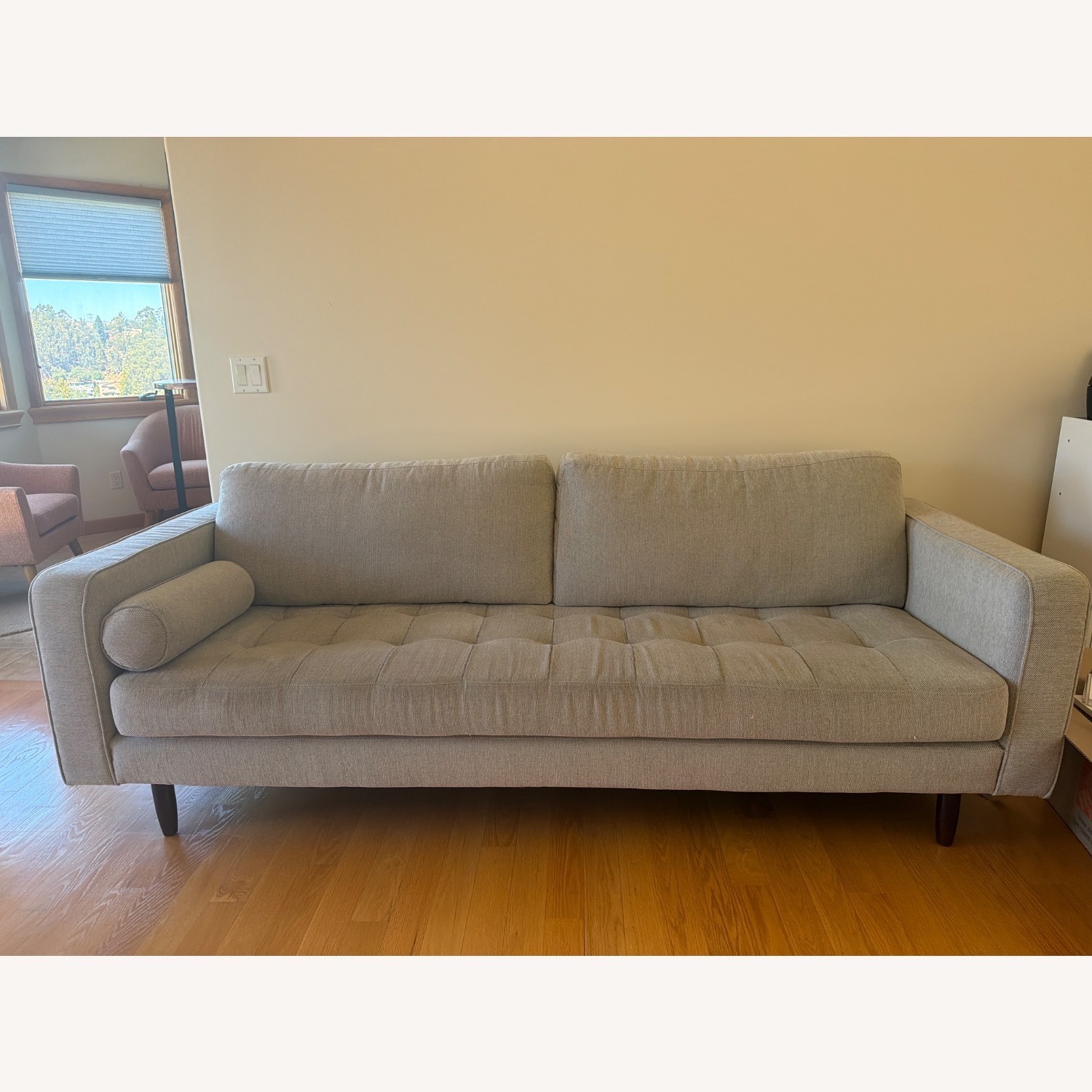 Light Gray 3+ Seater Sofa - image-1