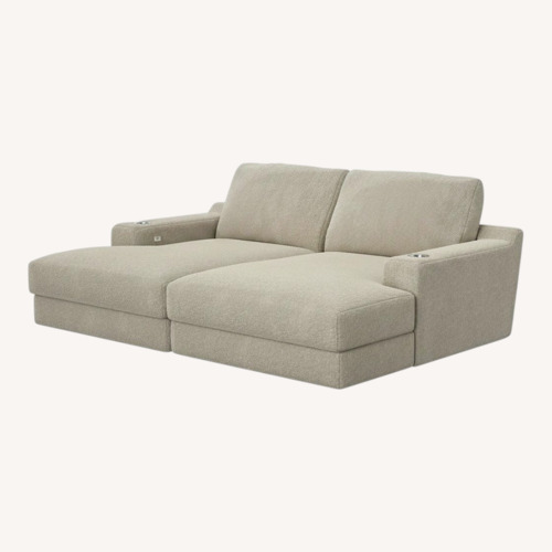 Used Light Gray Chaise Lounge for sale on AptDeco