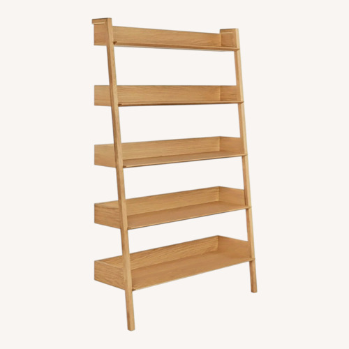 Used Article Fantol 51.5" Shelving Unit, Wide - Natural Oak for sale on AptDeco