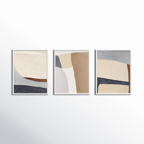 Used AllModern White Wall Art for sale on AptDeco