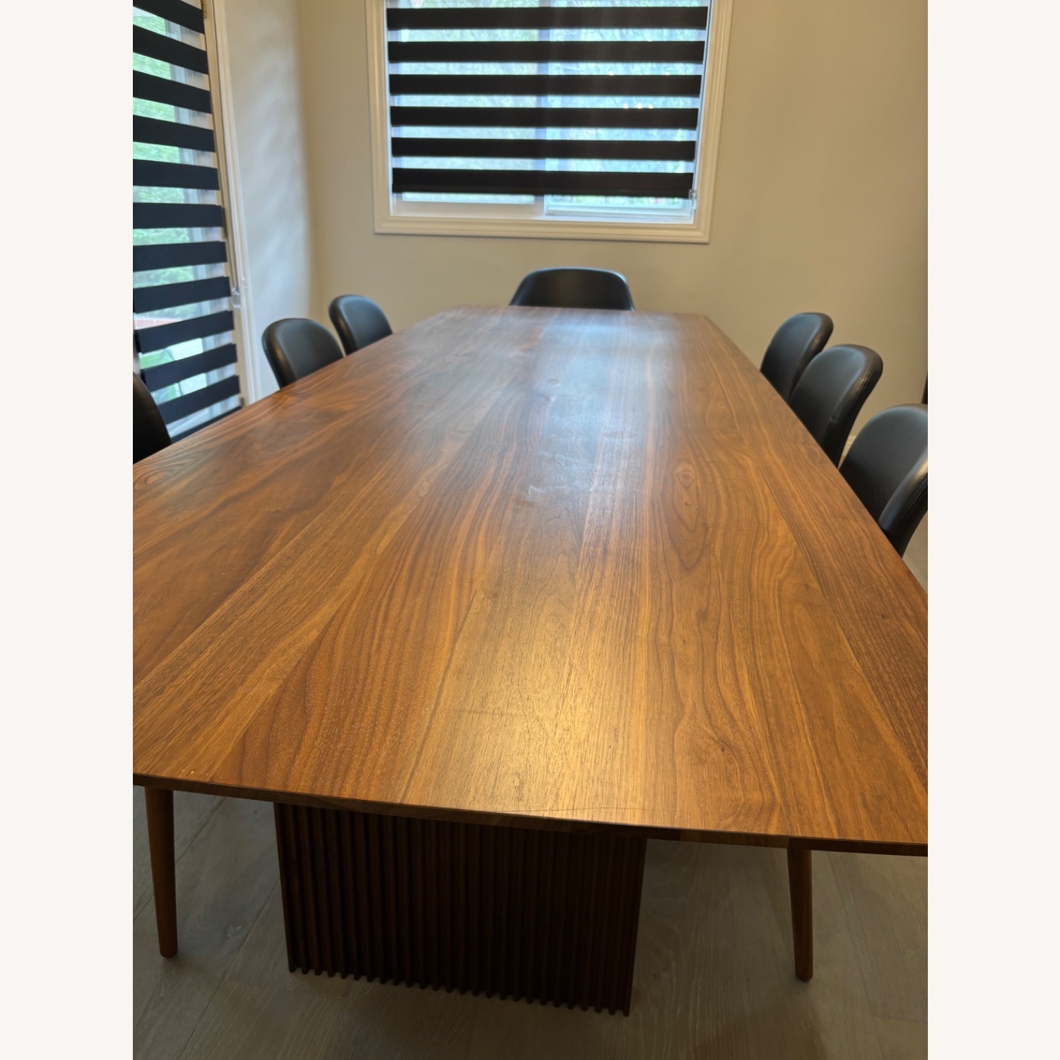 Design Within Reach Dark Brown Wood Dining Table - image-3