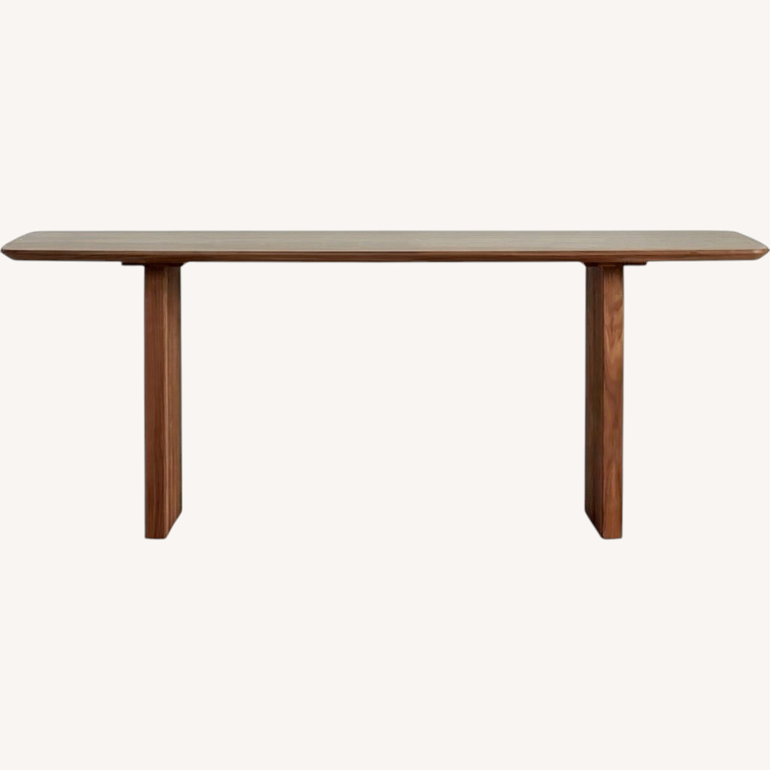 Design Within Reach Dark Brown Wood Dining Table - image-0