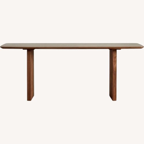 Used Design Within Reach Dark Brown Wood Dining Table for sale on AptDeco