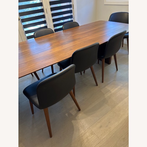 Used Design Within Reach Black Wood Dining Chairs for sale on AptDeco