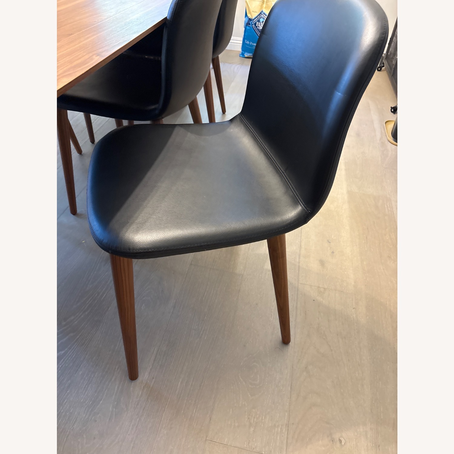 Design Within Reach Black Wood Dining Chairs - image-2