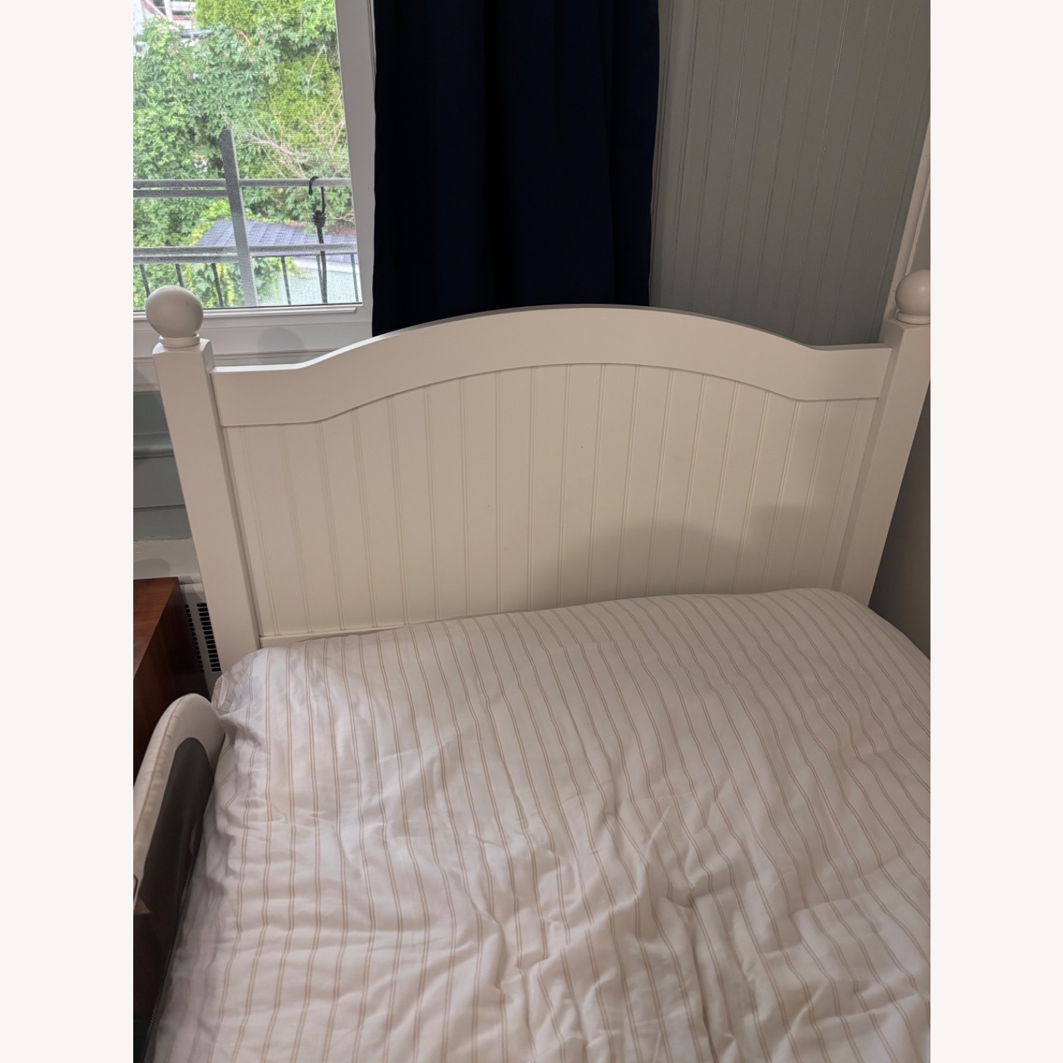 Pottery Barn Kids Catalina White Wood Twin Bed - image-4