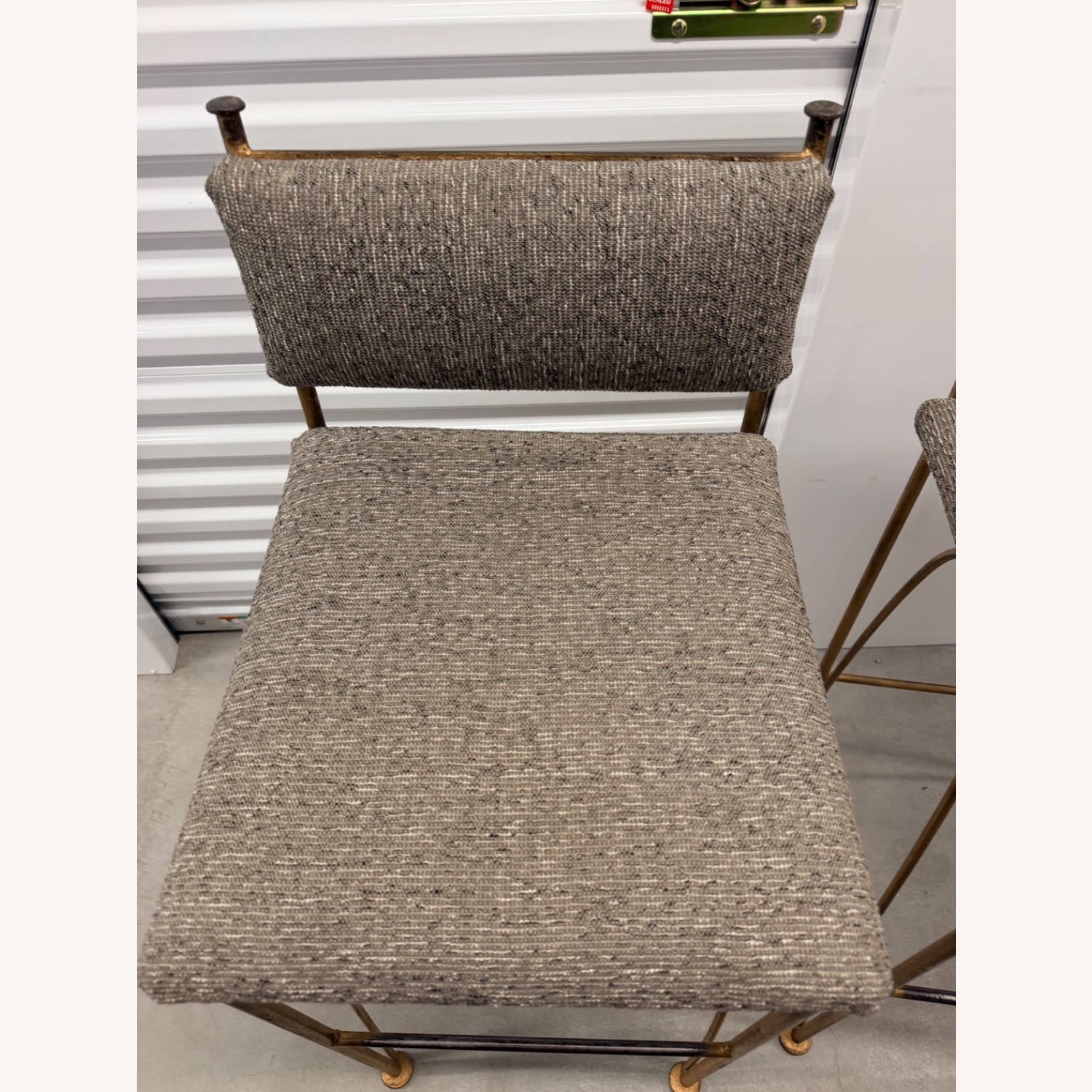 Vintage Mid-Century Modern Counter Stools - image-4