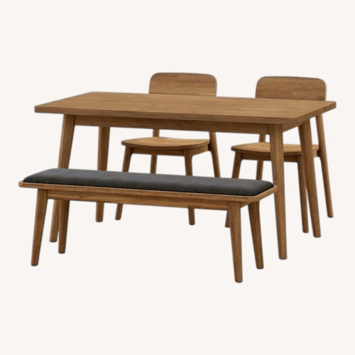 Used Castlery Seb Dining Table Set for 4-6, 59" for sale on AptDeco