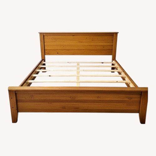 Used Orvas Platfrom Bed with Headboard for sale on AptDeco