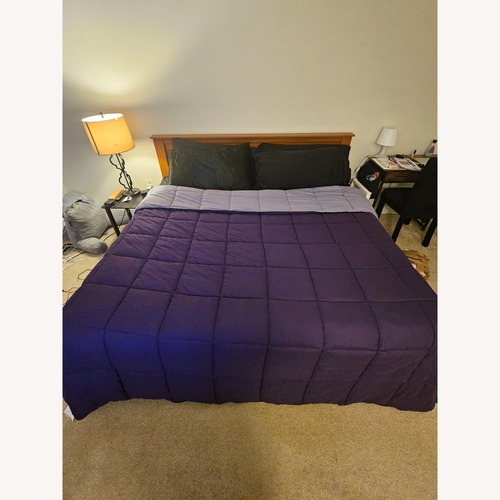 Used Orvas Platfrom Bed with Headboard for sale on AptDeco
