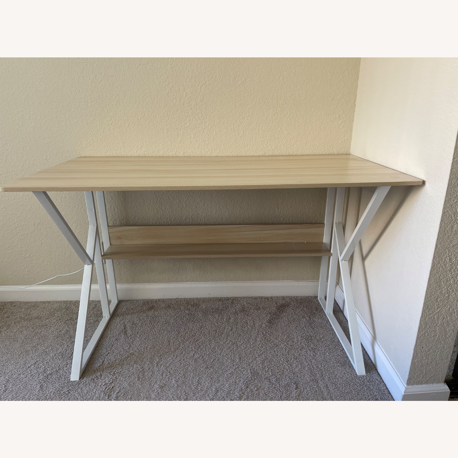 Beige Study Desk - image-1