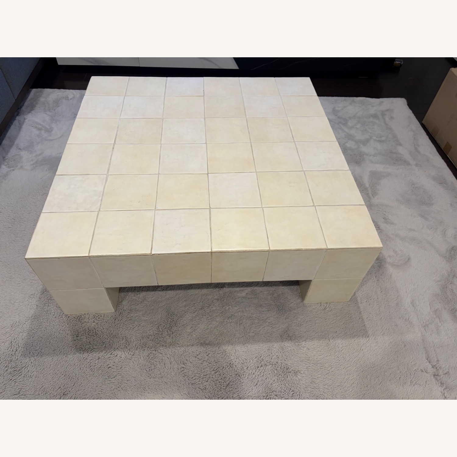 CB2 Cubo Ceramic Outdoor Coffee Table - image-4