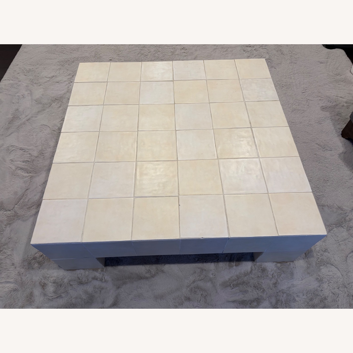 CB2 Cubo Ceramic Outdoor Coffee Table - image-2