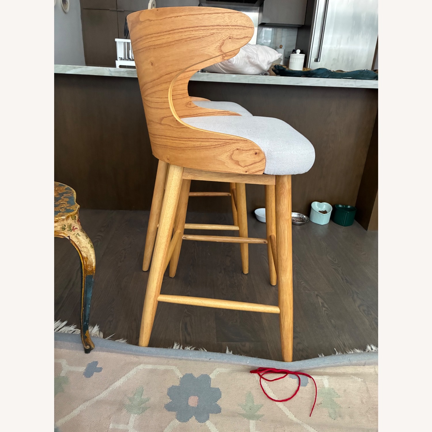 Natural Wood Stools - image-2