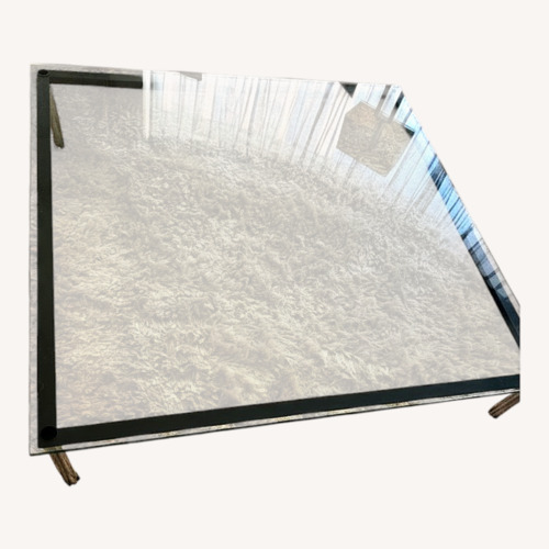 Used Montage Glass Coffee Table for sale on AptDeco
