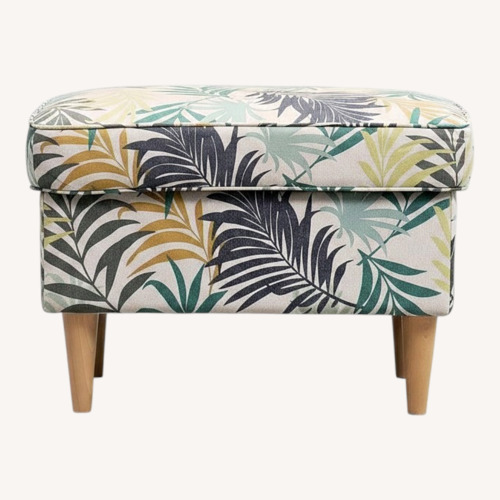 Used IKEA STRANDMON Ottoman for sale on AptDeco