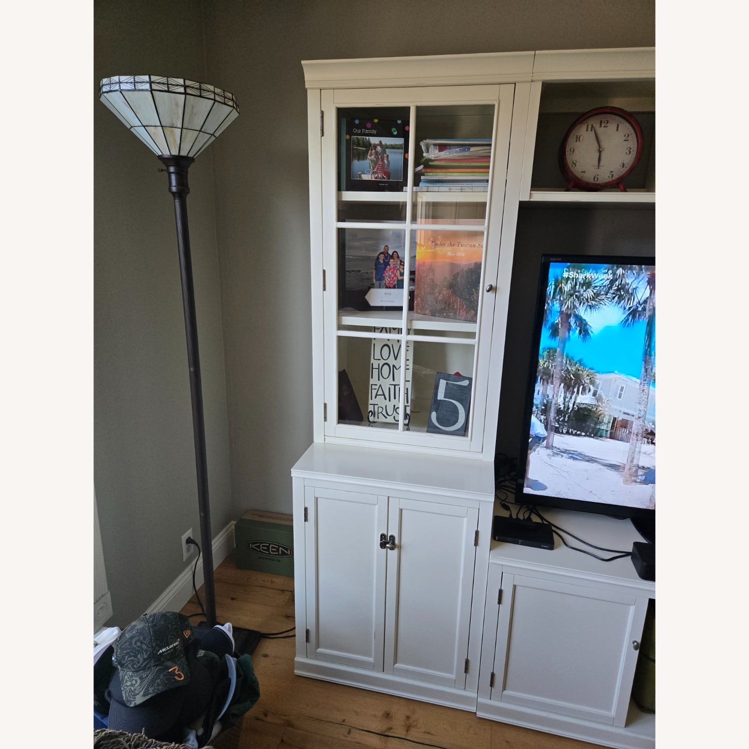 Pottery Barn Logan 4 Piece Media Storage Unit - image-5