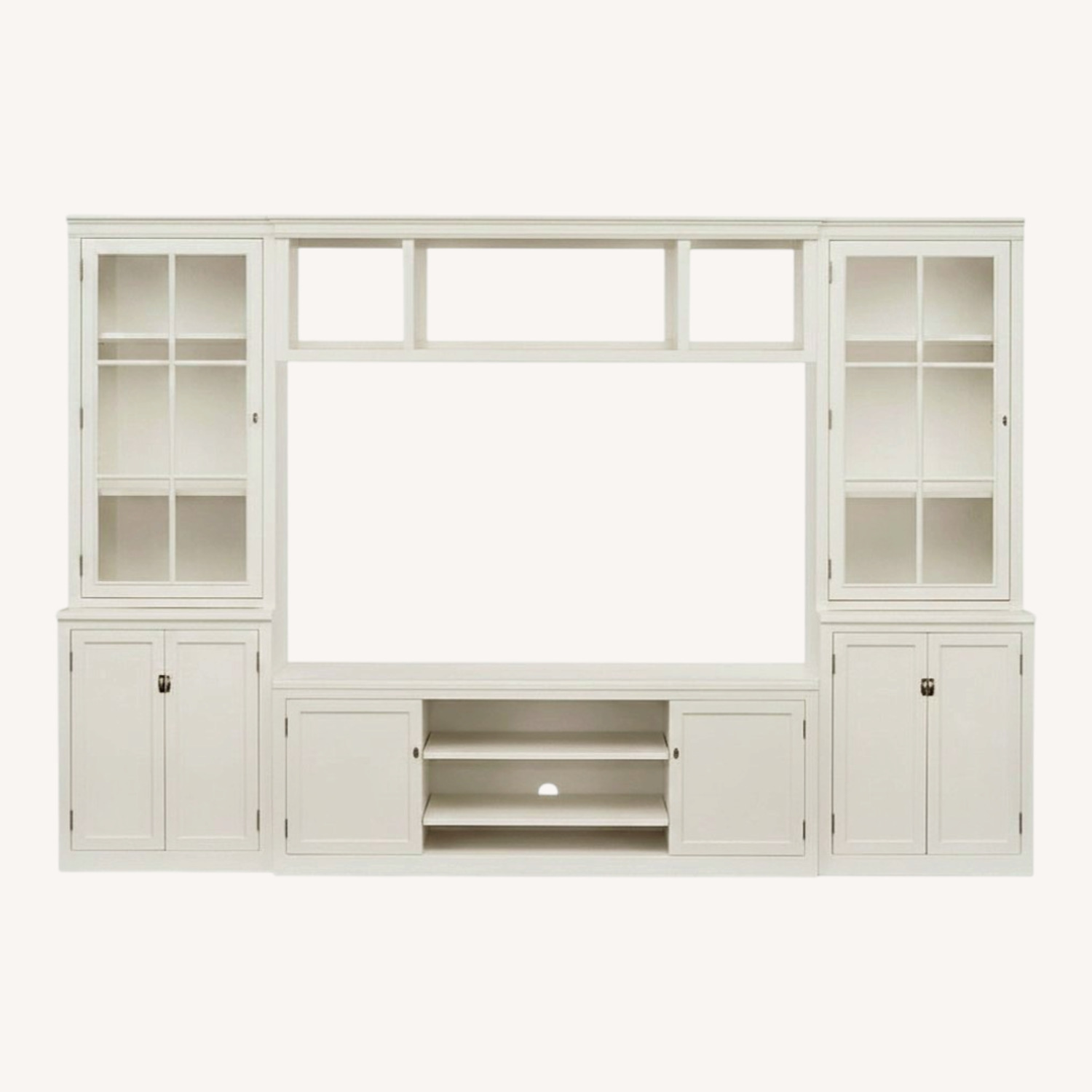 Pottery Barn Logan 4 Piece Media Storage Unit - image-0
