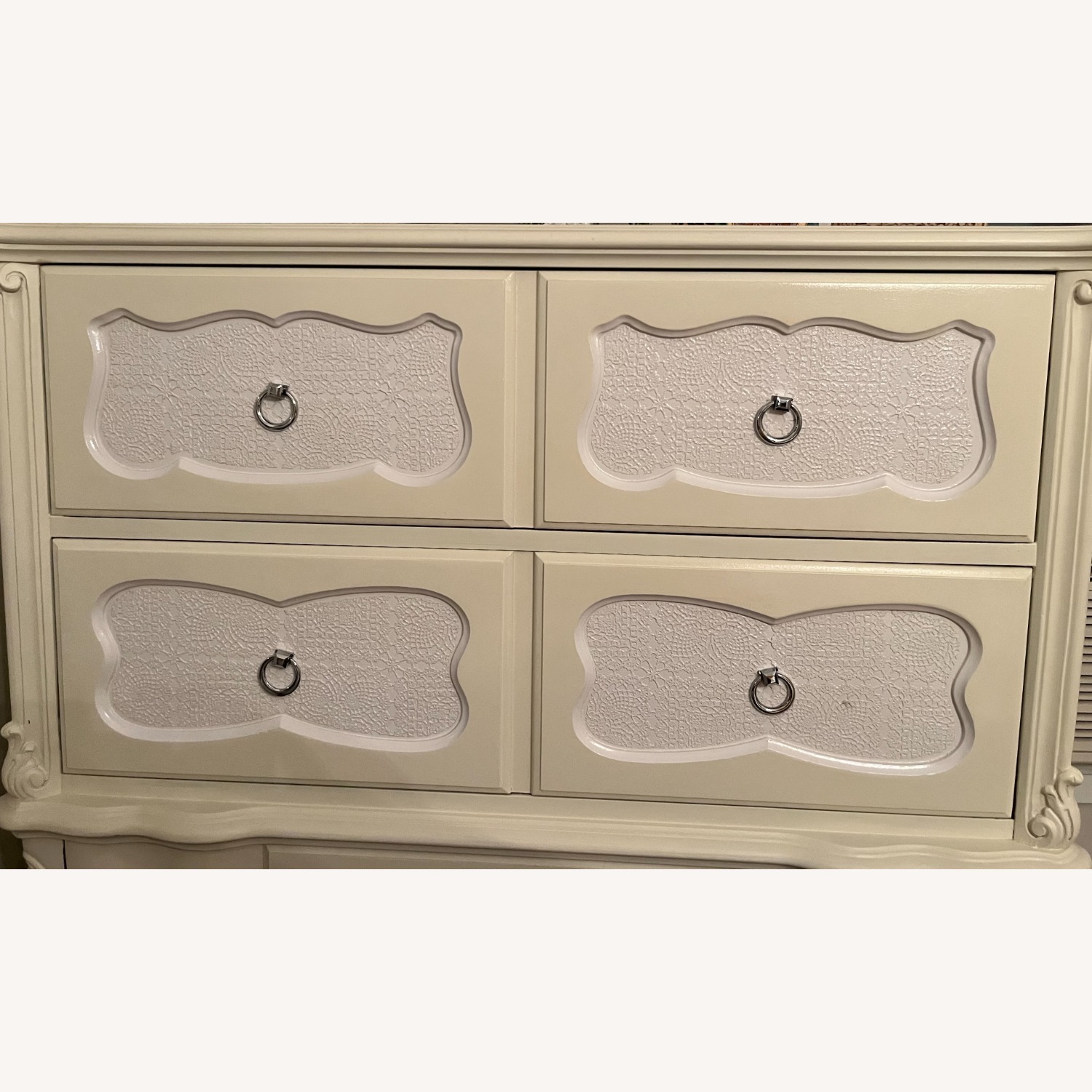 Antique French Provincial Wood Bureau - image-3