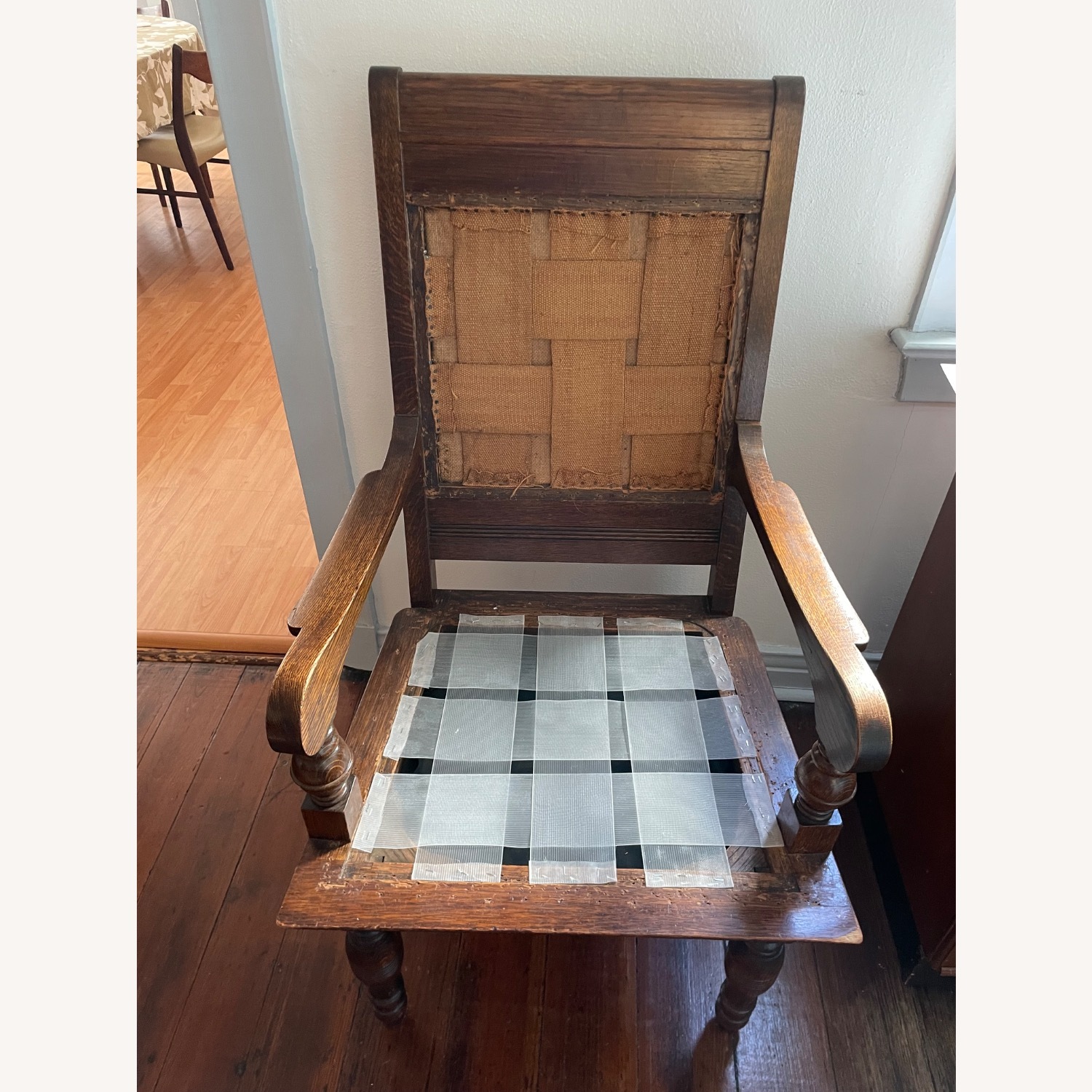 Antique Odd Fellows Thrones Chair - image-4