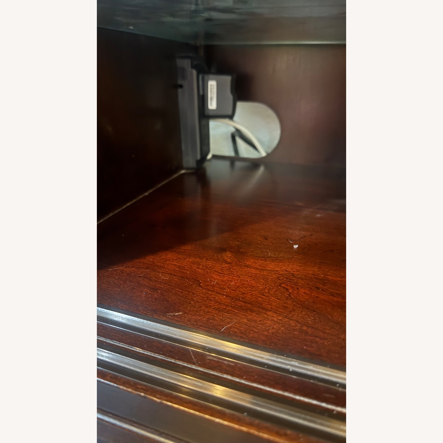 Drexel Dark Brown Wood Media Storage - image-8