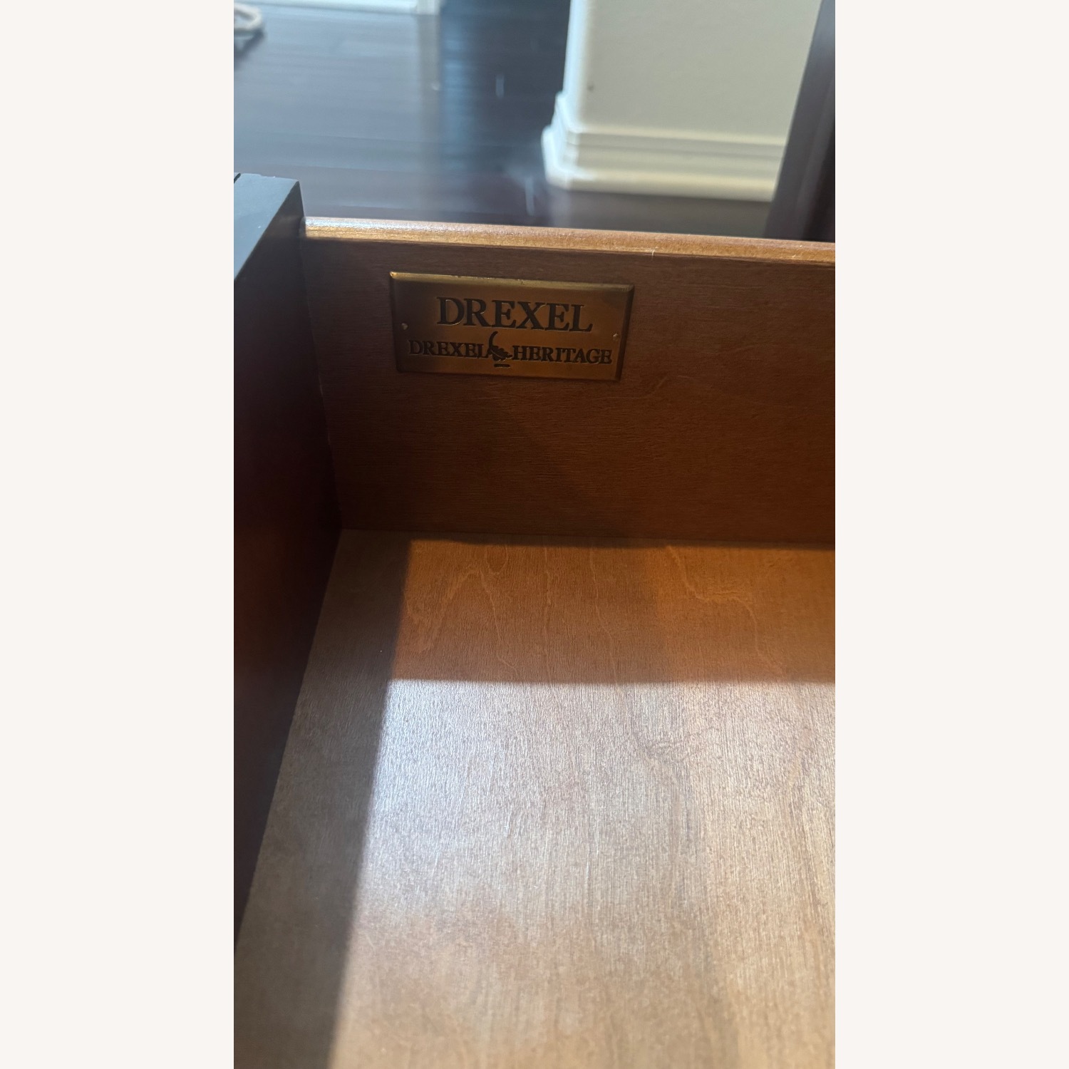 Drexel Dark Brown Wood Media Storage - image-4