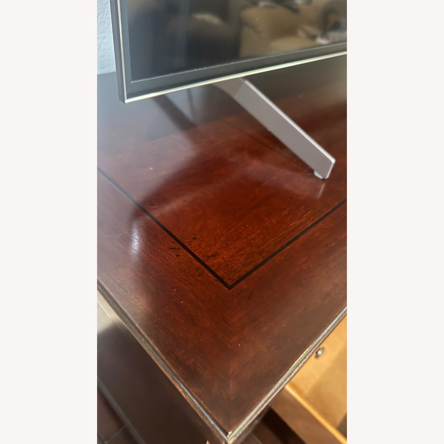 Drexel Dark Brown Wood Media Storage - image-6