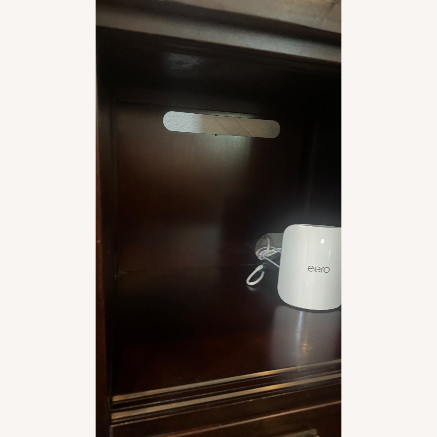 Drexel Dark Brown Wood Media Storage - image-10