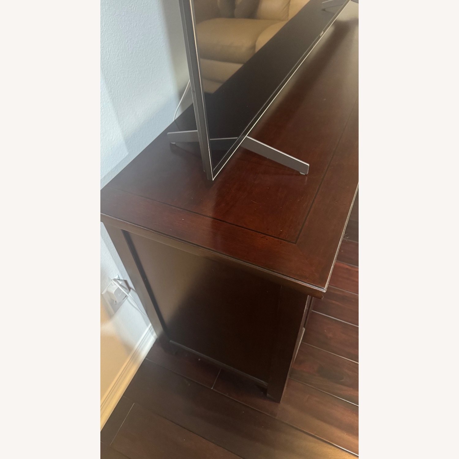 Drexel Dark Brown Wood Media Storage - image-5