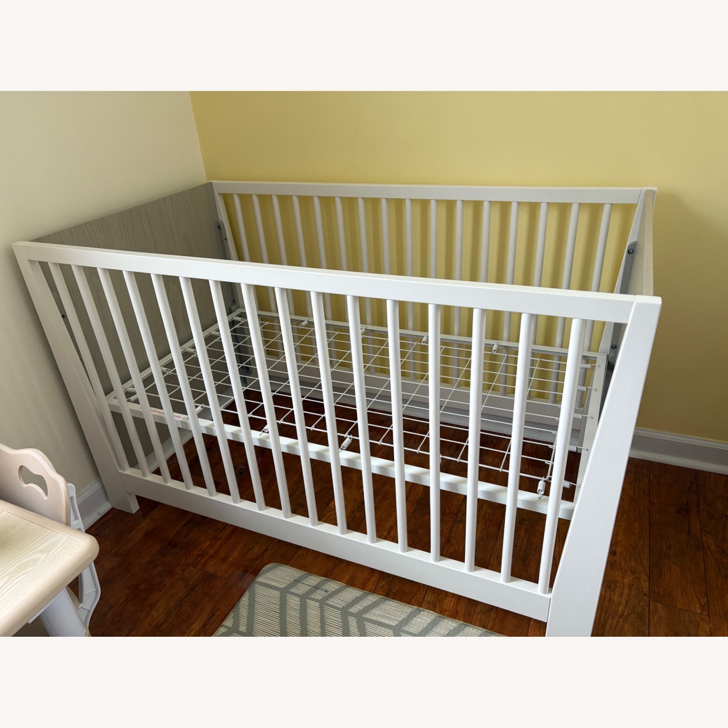 Milo Two Tone Crib + Toddler Bed Converter - image-1