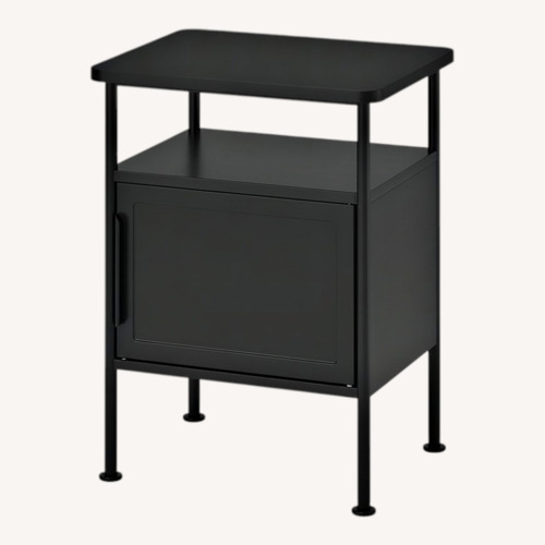 Used IKEA GRÅFJÄLLET Nightstand, Anthracite for sale on AptDeco