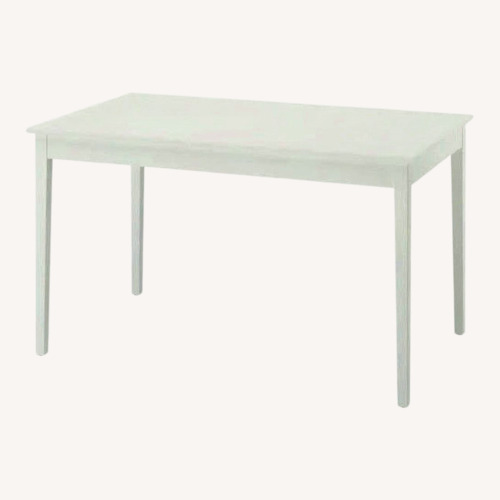 Used IKEA NÄSINGE Extendable Table, White for sale on AptDeco