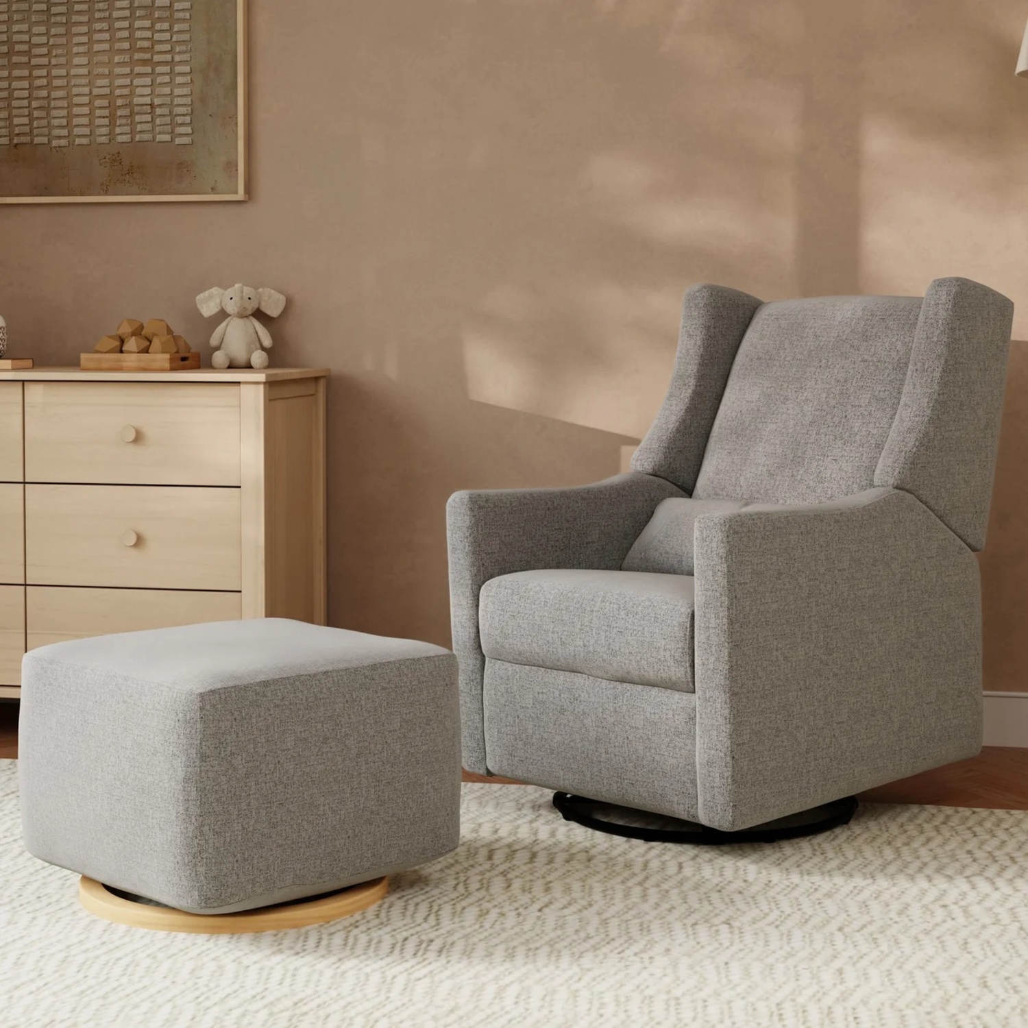 Babyletto Electronic Recliner Swivel Glider USB - image-5