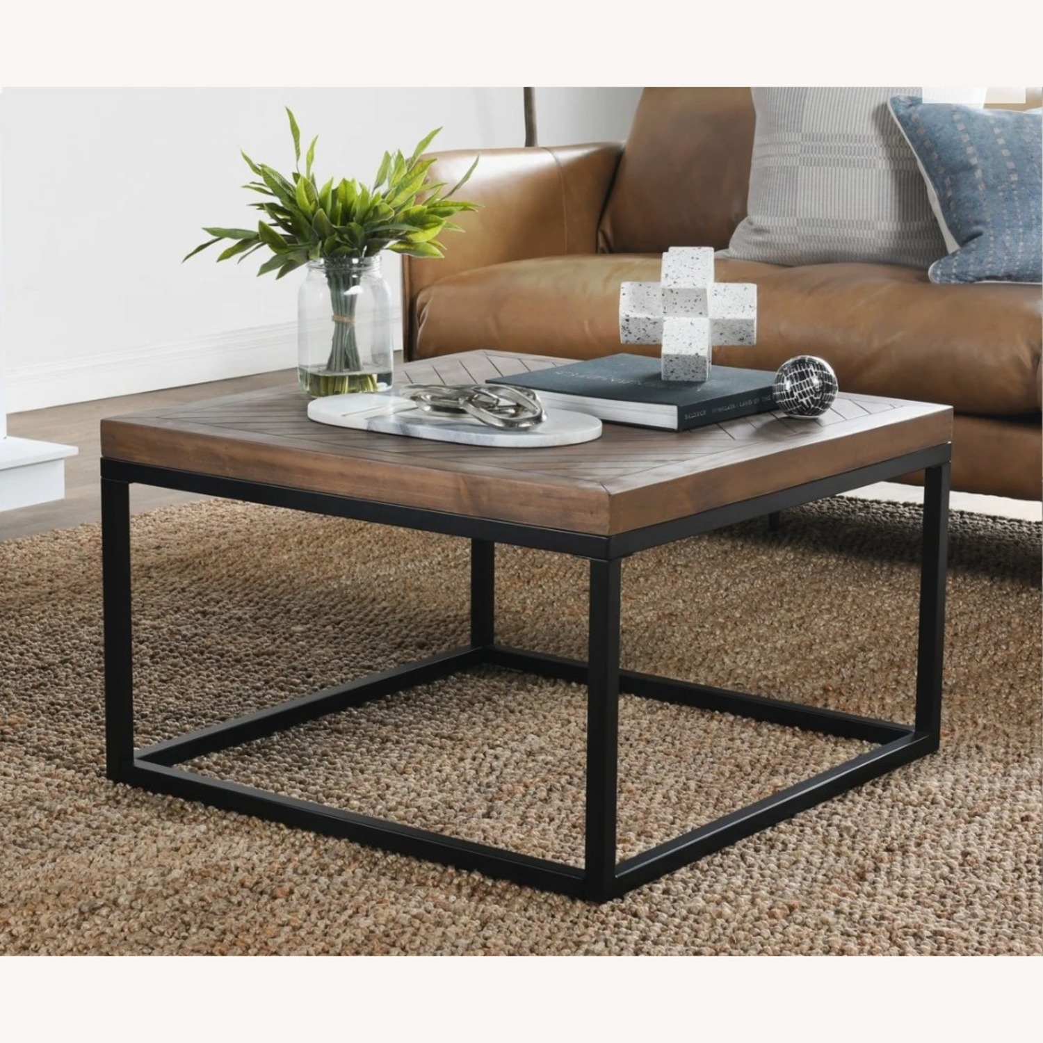 Lenes Solid Wood Single Coffee Table - image-2