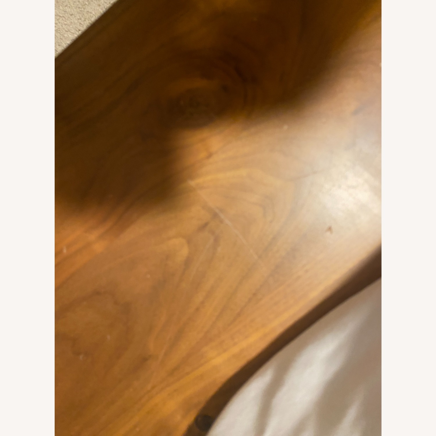 Crate & Barrel Atwood King Bed with Bookcase - image-2