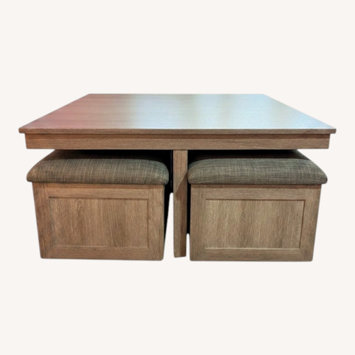 Used Vintage/Antique Finds Light Brown Coffee Table for sale on AptDeco