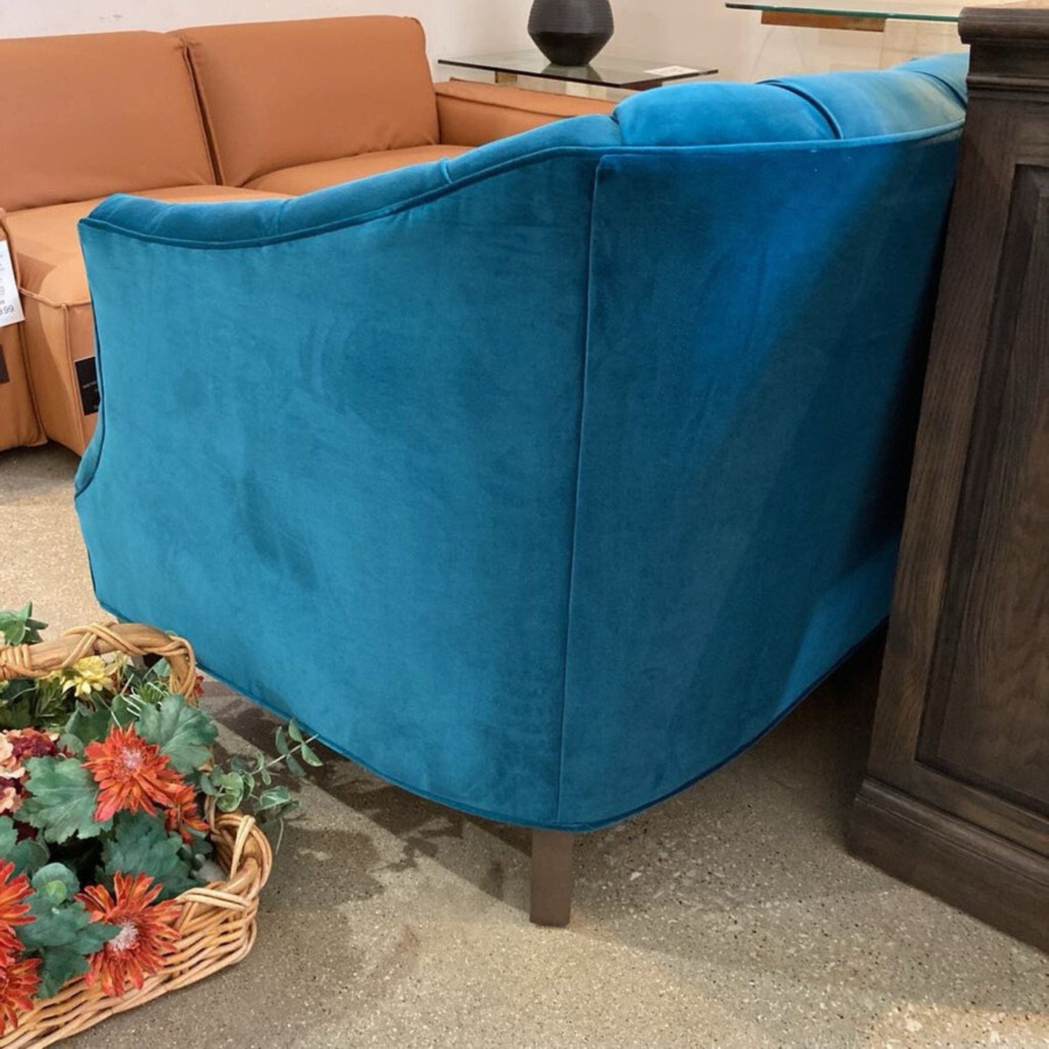 Universal Furniture Camby Sofa Teal - image-9