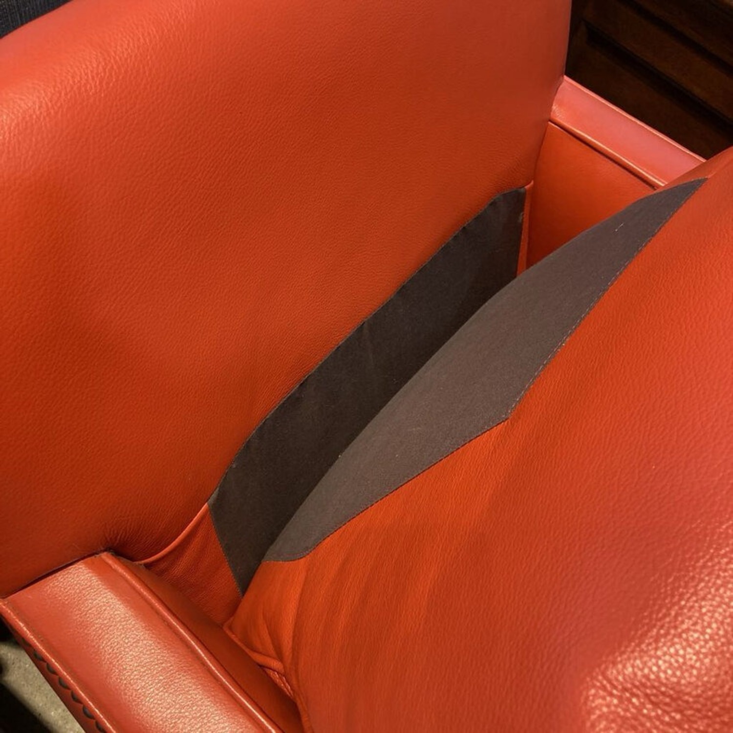 Top Grain Leather Katie Swivel Chair - image-7