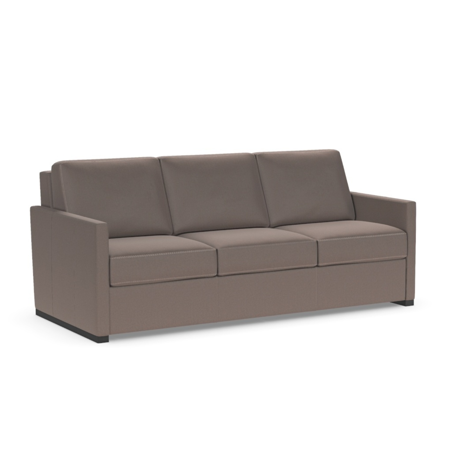 American Leather Hannah Dark Brown Sleeper Sofa - image-4