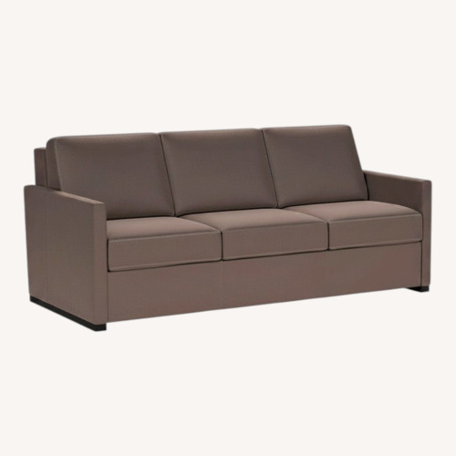 Used American Leather Hannah Dark Brown Sleeper Sofa for sale on AptDeco