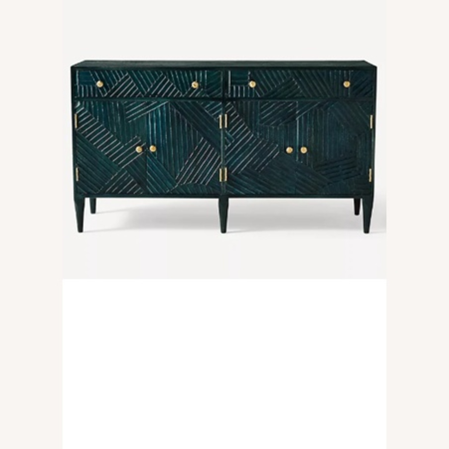 Hand Carved Paje Buffet Credenza - image-4