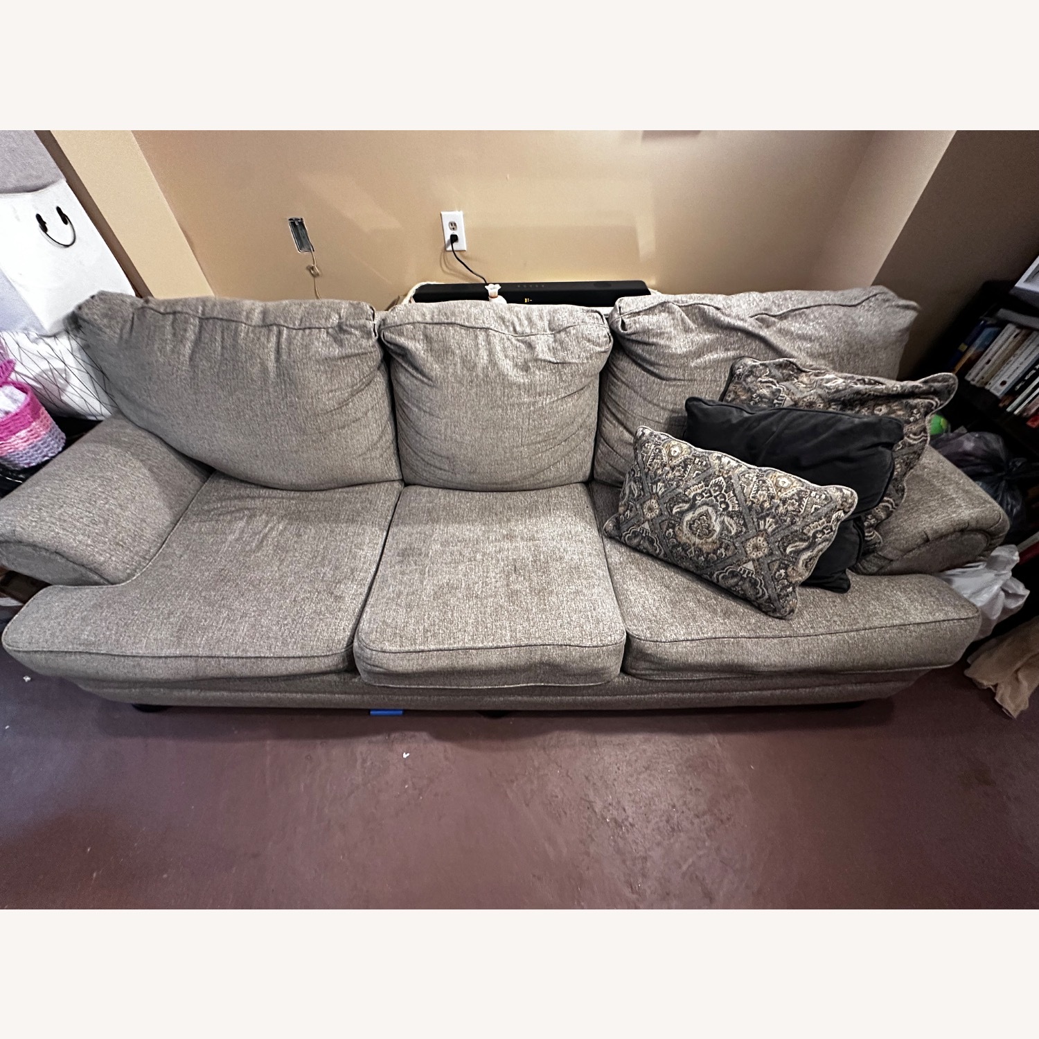 Elegant Home Fashions Fabric Sleeper Sofa - image-3